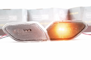 Morimoto XB LED Side Marker Light Set, Smoked - JT & Rubicon/Sahara JL