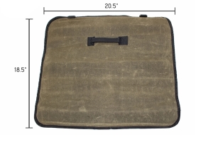 Overland Vehicle Systems Rolled Socket Bag, Waxed Canvas