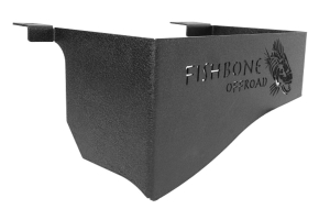 Fishbone Offroad Wheel Well Storage Bins - Black  - JK 4DR