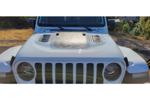Decal Mob Vented Hood Decal - NATO Camo - JT/JL Rubicon