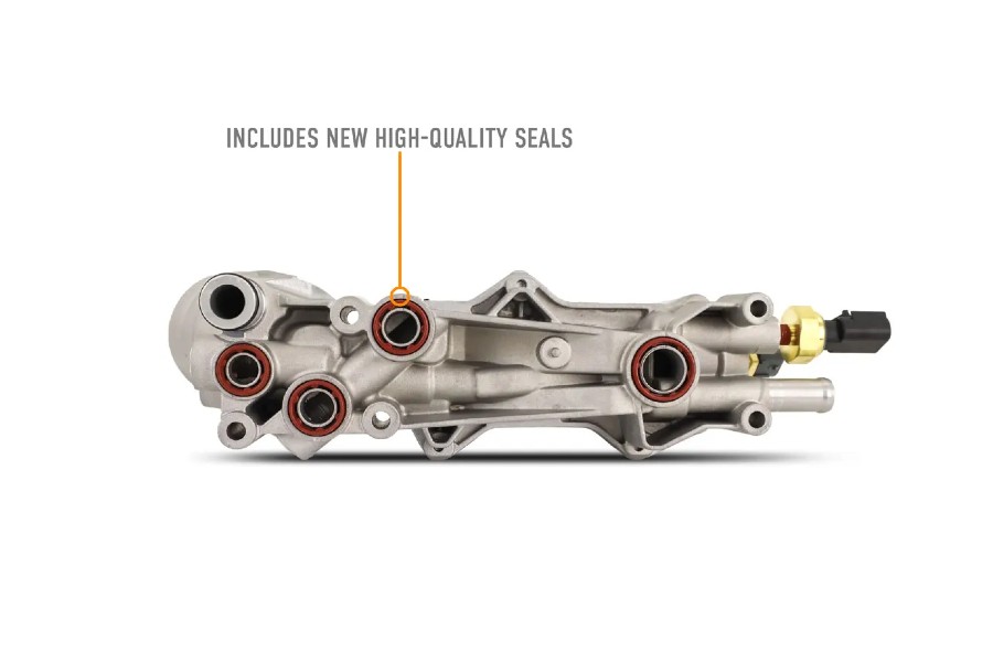 Mishimoto Aluminum Oil Filter Housing Kit - JK 2014-17 3.6L