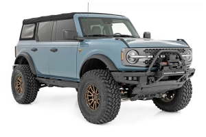 Rough Country High Winch Mount for OE Modular Bumpers - Bronco 2021+
