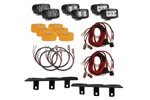 Rigid Industries Mod Bumper Triple SR-M Fog Light Kit - Bronco 2021+