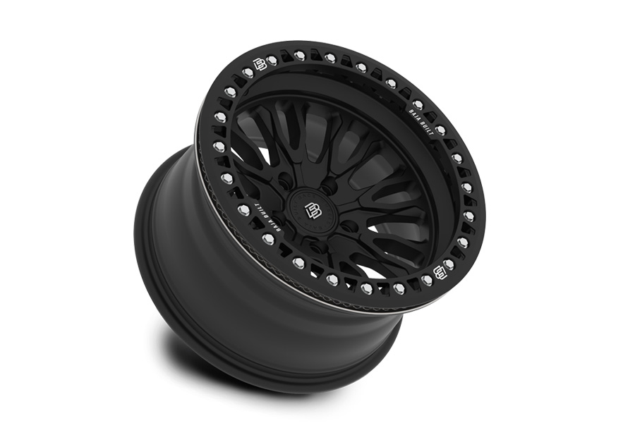 Baja Built RENEGADE Cast Beadlock Wheel 17x9 5x5 -38mm - Black  - JT/JL/JK