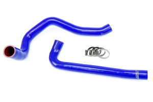 HPS Performance Silicone Radiator Coolant Hose Kit - Blue - TJ 1997-02 2.5L