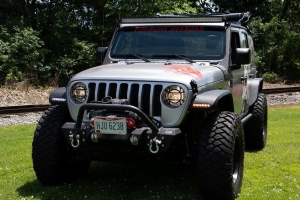 Fishbone Offroad  Elite Front Aluminium Fenders - JT/JL 2dr