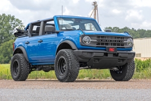 Rough Country 2 Inch Lift Kit, Lifted Struts    - Bronco 2021+