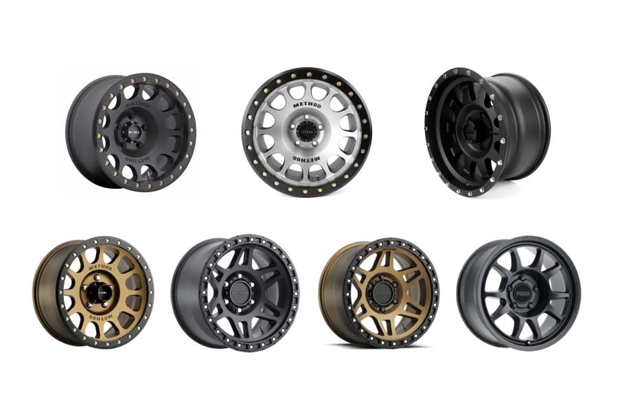 Method Race Wheels 105-108 Series 5x5 Beadlock Wheel Package - JT/JL/JK