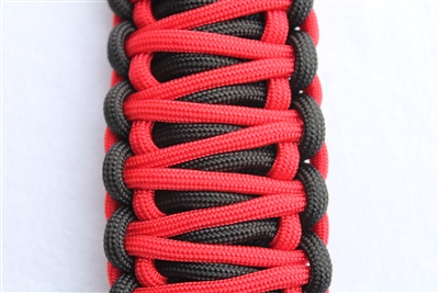 Bartact Paracord Grab Handles Black/Red