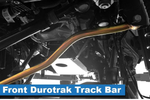 MetalCloak Chromoly Track Bar - Front  - JT/JL