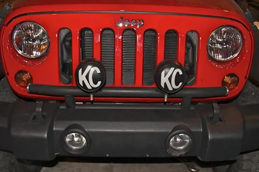 Rock Hard 4x4 Light Mount for Factory Front Bumper - JK