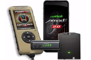 Jeep JK Superchips Ampd 20 Throttle Booster Kit w Flashcal - Jeep