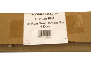 Rock Hard 4x4 Harness Bar Rear Seat - JK