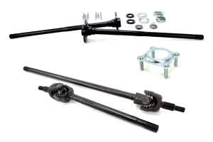 Ten Factory Dana 44 Front and Rear 32 Spline Chromoly Axle Kit w/Pressed Bearings - JK