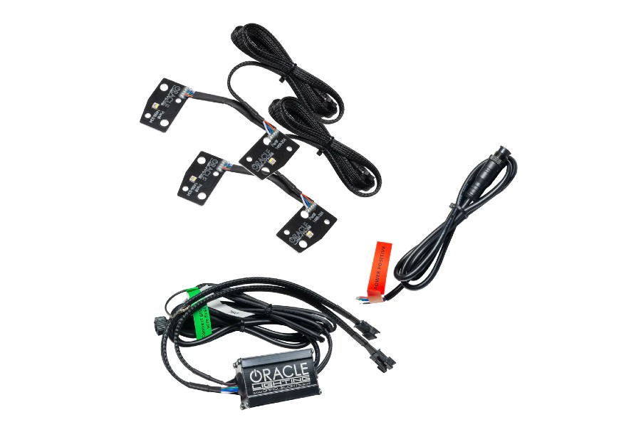 Oracle Lighting Color shift RGB+W Headlight Halo Upgrade Kit, w/RF Controller - Bronco 2021+