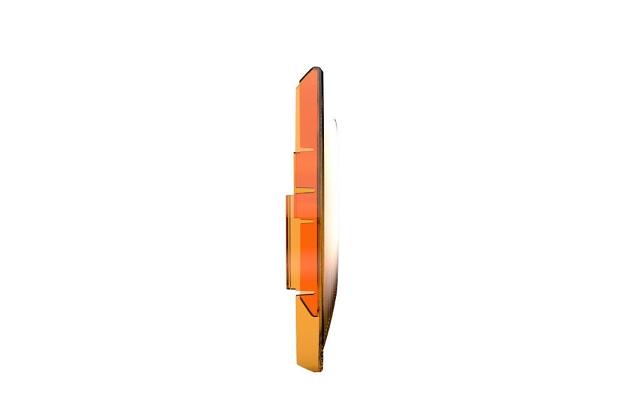 KC HiLiTES SlimLite 8in LED Light Shield, Driving - Amber