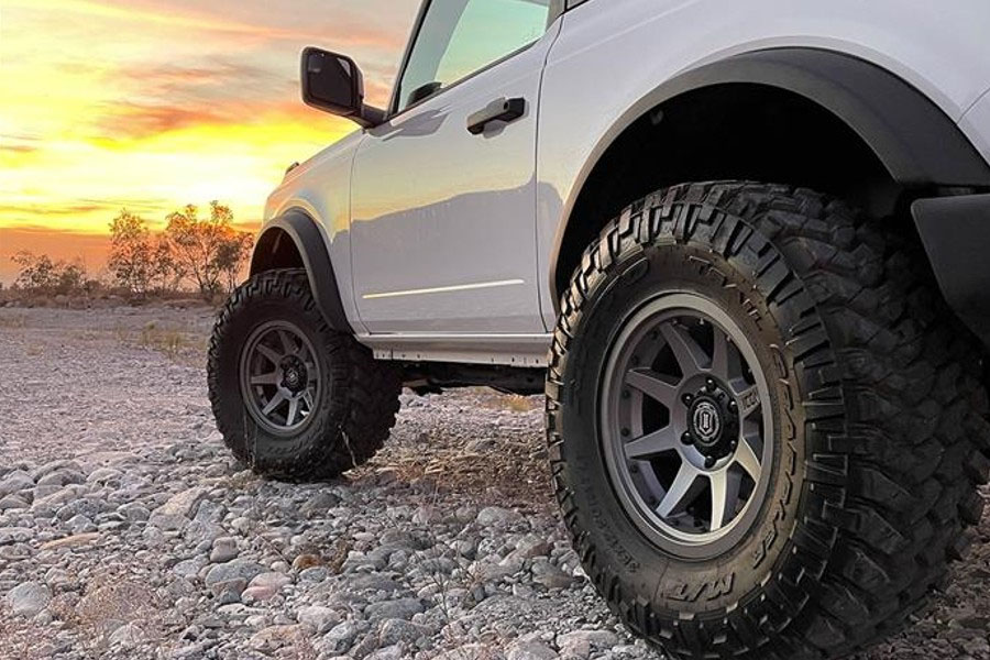 Icon Vehicle Dynamics Bronco 3in Lift Coilover Spacer Kit - Bronco 2021+