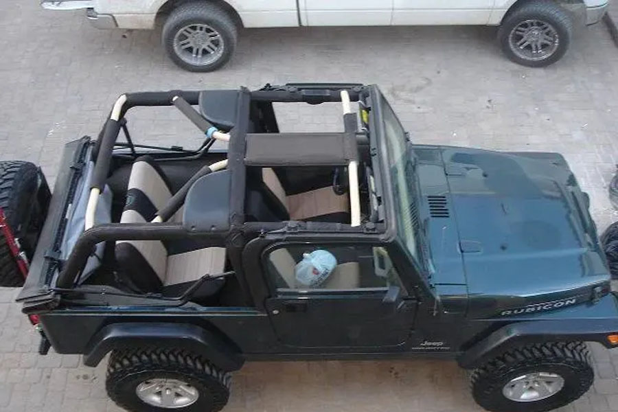 Rock Hard 4x4 Overhead T-Section Padding Kit - TJ/LJ