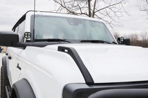LOD Black Ops Single A-Pillar Base Light Mount - Black - Bronco 2021+