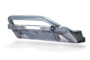 EVO Manufacturing KSPEC Pre Runner Front Winch Tube Bumper w/Hoop - Raw - JT/JL/JK