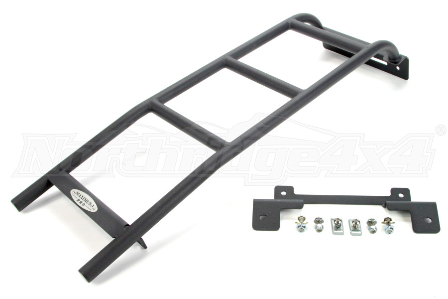 Roof platform ladder top