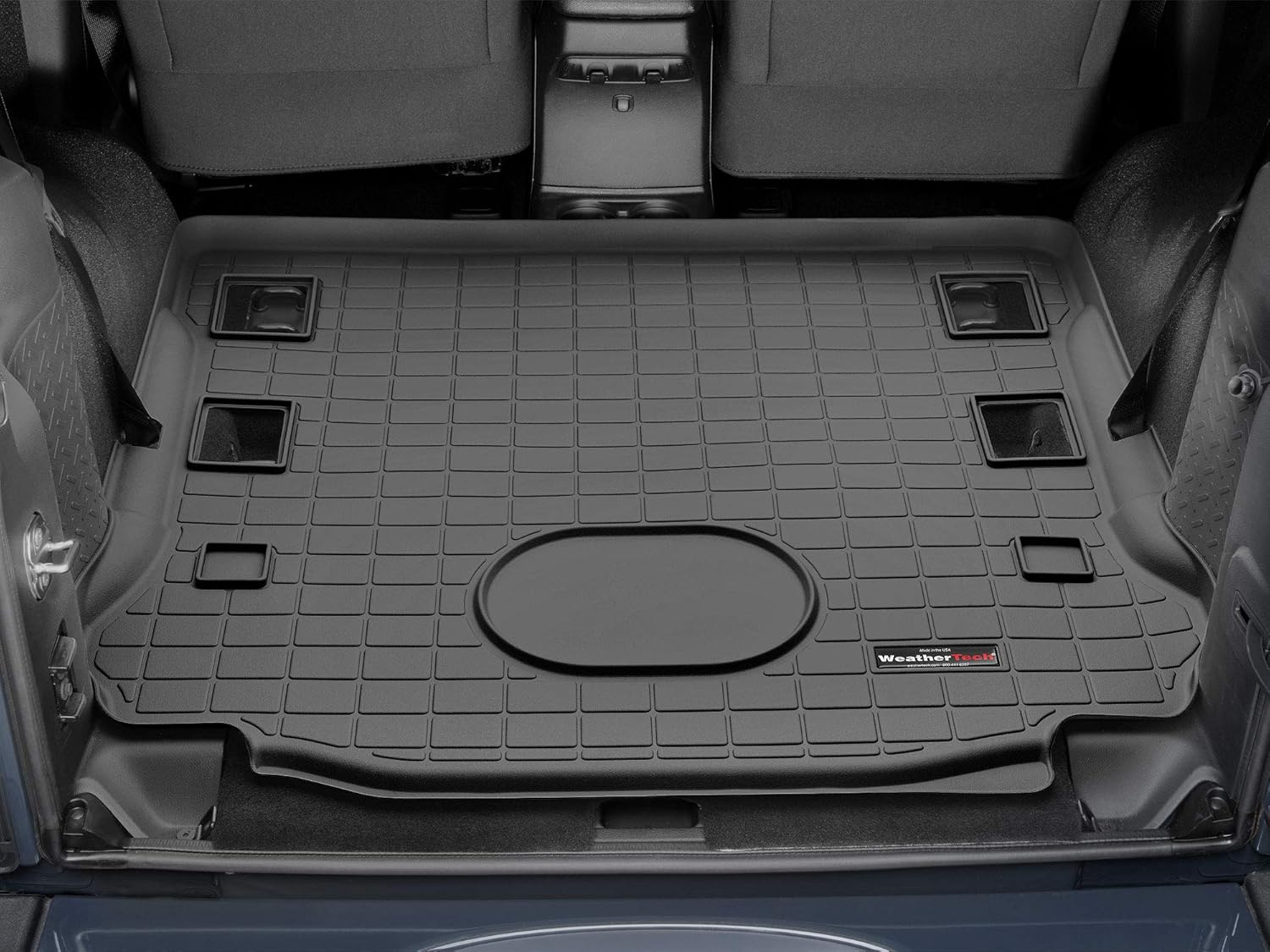 WeatherTech Cargo Trunk Liner, Black - JK 2dr 15-18