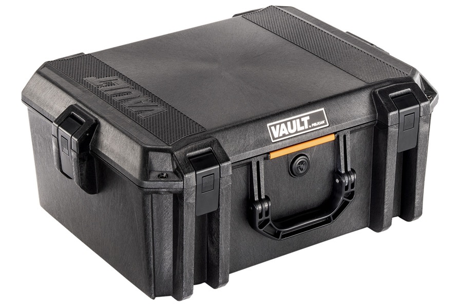 Pelican V550 Vault Equipment Case w/ Padded Dividers - Black