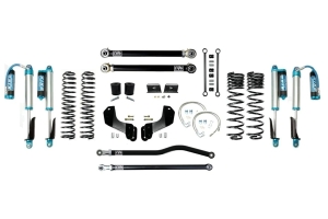 Evo Manufacturing 2.5in Enforcer Overland Stage 2 Lift Kit w/ Comp Adjuster Shocks - JT