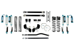 Evo Manufacturing 2.5in Enforcer Overland Stage 2 Lift Kit w/ Comp Adjuster Shocks - JT