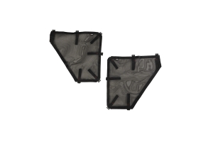 Rugged Ridge Fortis Rear Tube Door Covers, Pair - Black  - JT/JL 4Dr