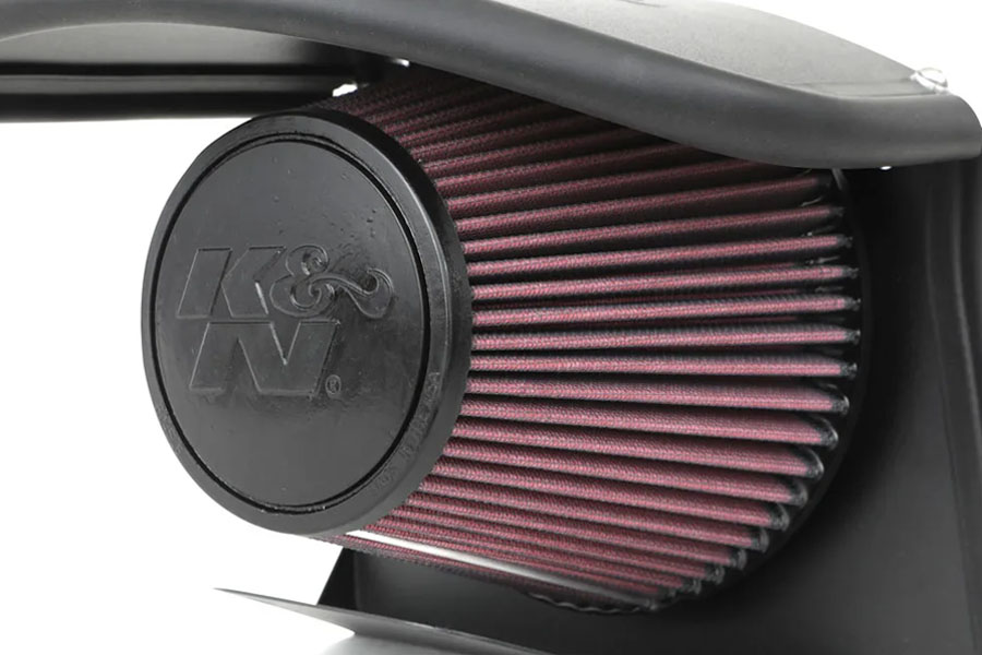 K&N Filters Cold Air Intake - High-Flow, Aluminum Tube - JK 2012+