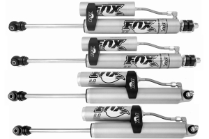 Fox Front and Rear Shocks w/Remote Reservoir 4-6in Lift - JK