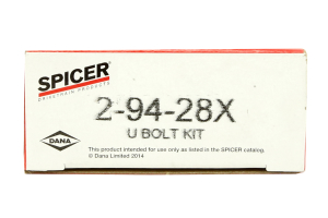 Spicer 1310 U-Bolt Kit  2-94-28X