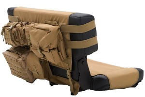 Smittybilt G.E.A.R. Rear Cargo Seat Cover Coyote Tan - TJ/LJ/YJ/CJ