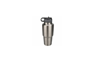 Bulldog Winch 30oz Tumbler w/Flip-Up Straw Lid