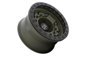 Black Rhino Avenger Beadlock Wheel, 17x8.5 5x5 - OD Green - JT/JL/JK