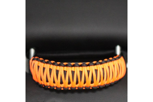 Bartact Paracord Headrest Grab Handles Black/Neon Orange 