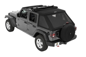 Bestop Trektop NX Slantback Soft Top, Black Diamond - JL 4Dr