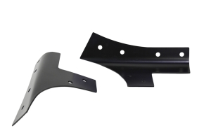 Kentrol Windshield Support Set - Powdercoat Black  - JK 