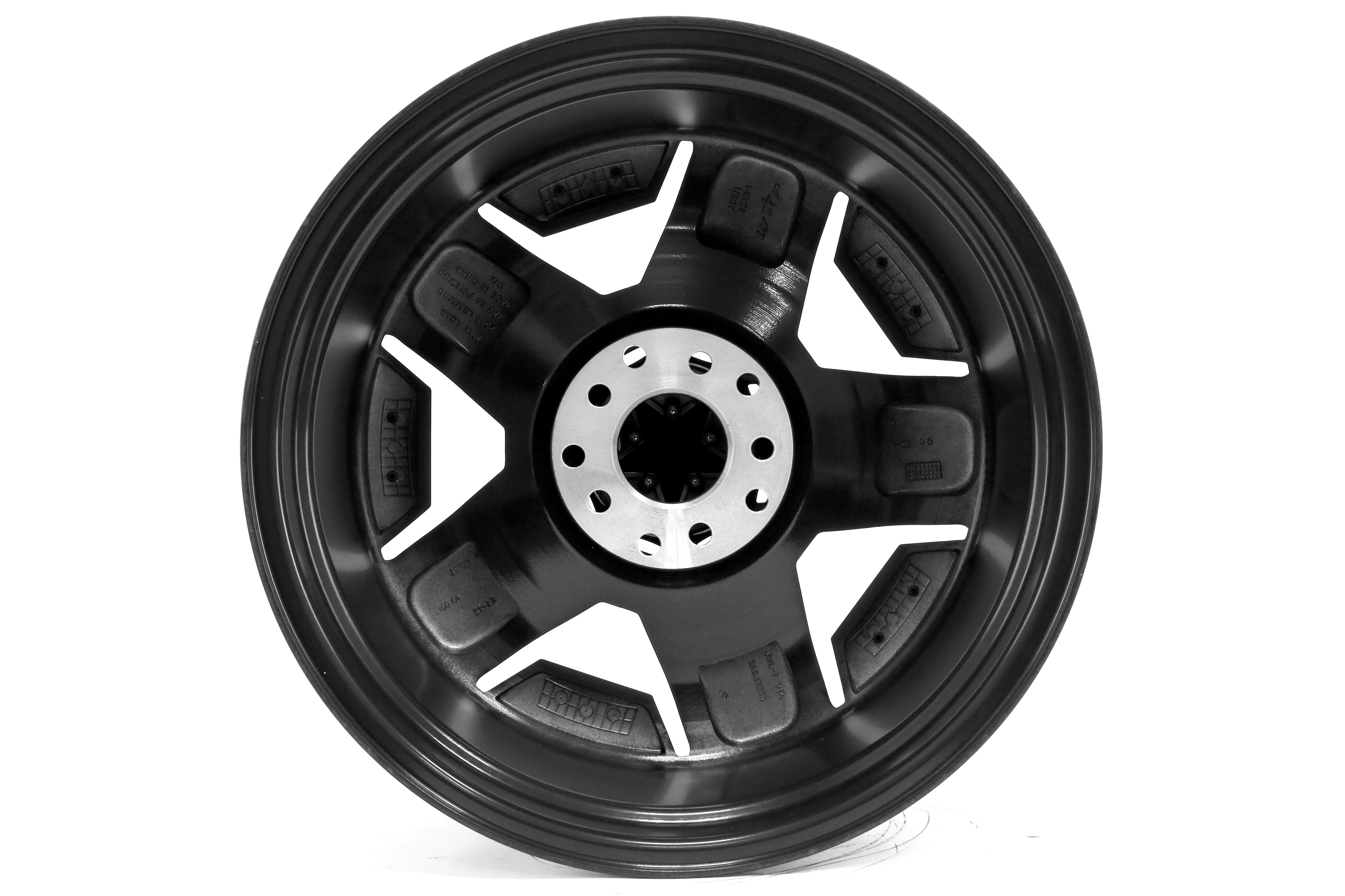 XD Series XD811 Rockstar II Wheel 20x9 5x5/5x5.5 12mm Offset Matte Black - CJ/JK/JL/JT