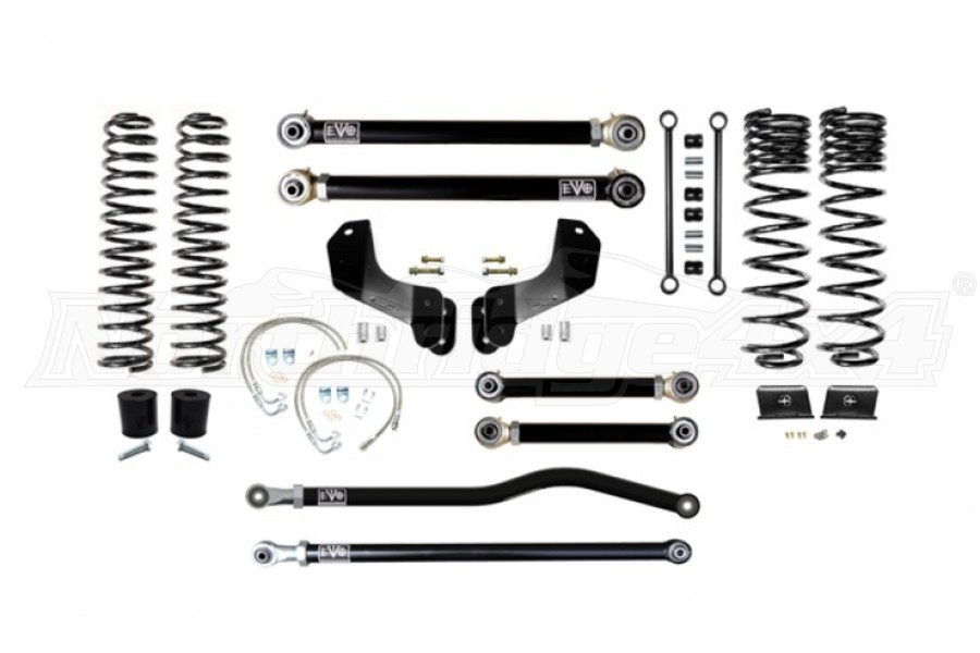 EVO Manufacturing 2.5in Enforcer Overland Lift Kit, Stage 3 PLUS  - JT 