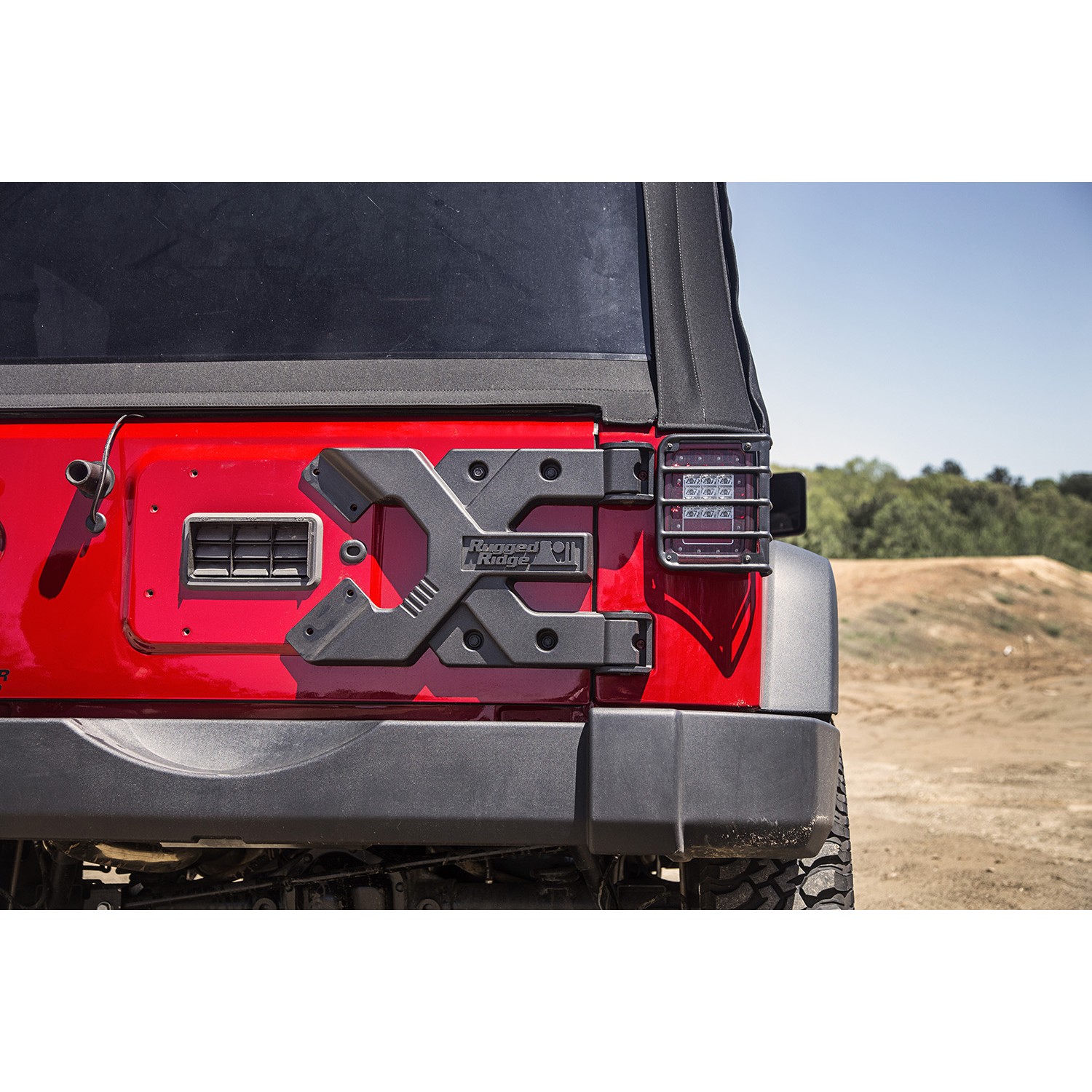Rugged Ridge Spartacus HD Tire Carrier, Hinge Casting - JK