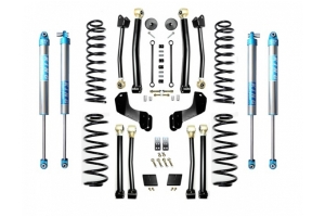 EVO Manufacturing  2.5in Enforcer Overland Stage 4 Lift Kit w/ King 2.0 Shocks - JL 4Dr