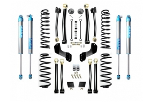 EVO Manufacturing  2.5in Enforcer Overland Stage 4 Lift Kit w/ King 2.0 Shocks - JL 4Dr