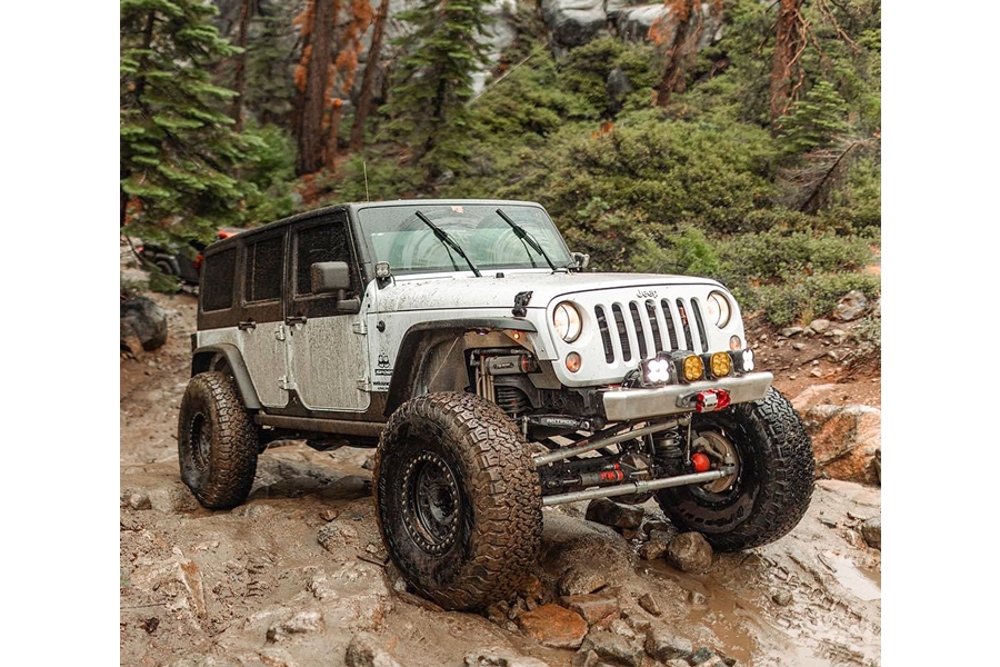 Savvy Offroad Legacy 6061 Front Bumper, No Hoop - Bare - JK 