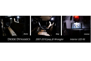 Diode Dynamics Interior LED Conversion Stage 2 Kit, Cool White - JK 4Dr