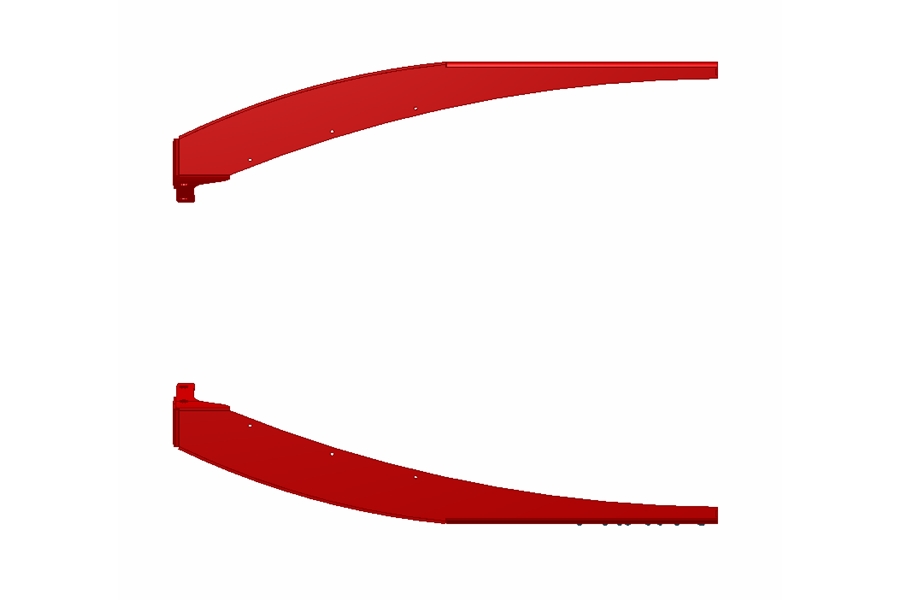 Motobilt 0in Front Flat Fenders - No Inner Fenders - TJ