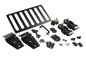 Kentrol Hood Kit - Powdercoat Black  - JK 