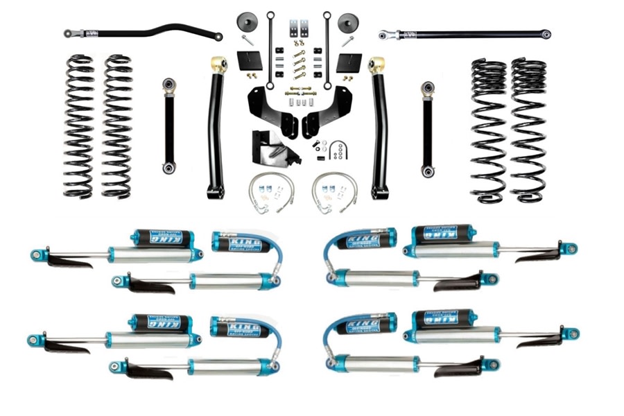 Evo Manufacturing HD 6.5in Enforcer Overland Stage 3 PLUS Lift Kit w/ Shock Options - JT