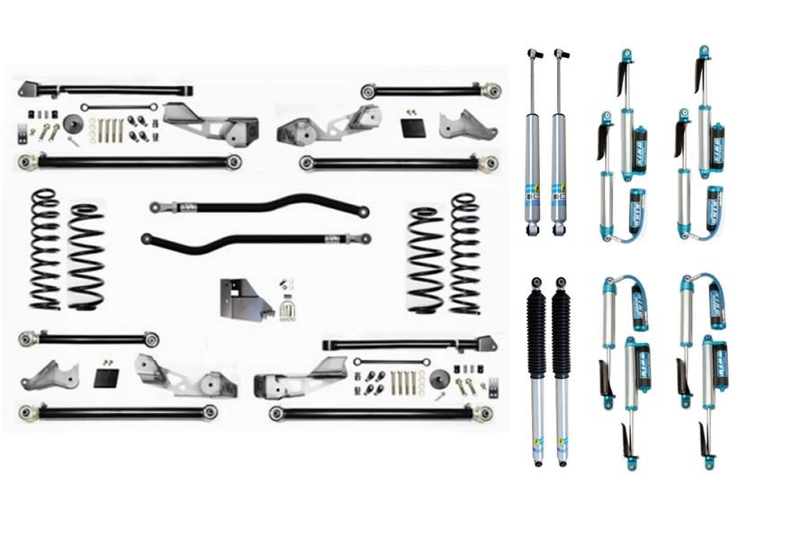 Evo Manufacturing HD 4.5in High Clearance PLUS Long Arm Lift Kit w/ Shock Options - JL 4Dr